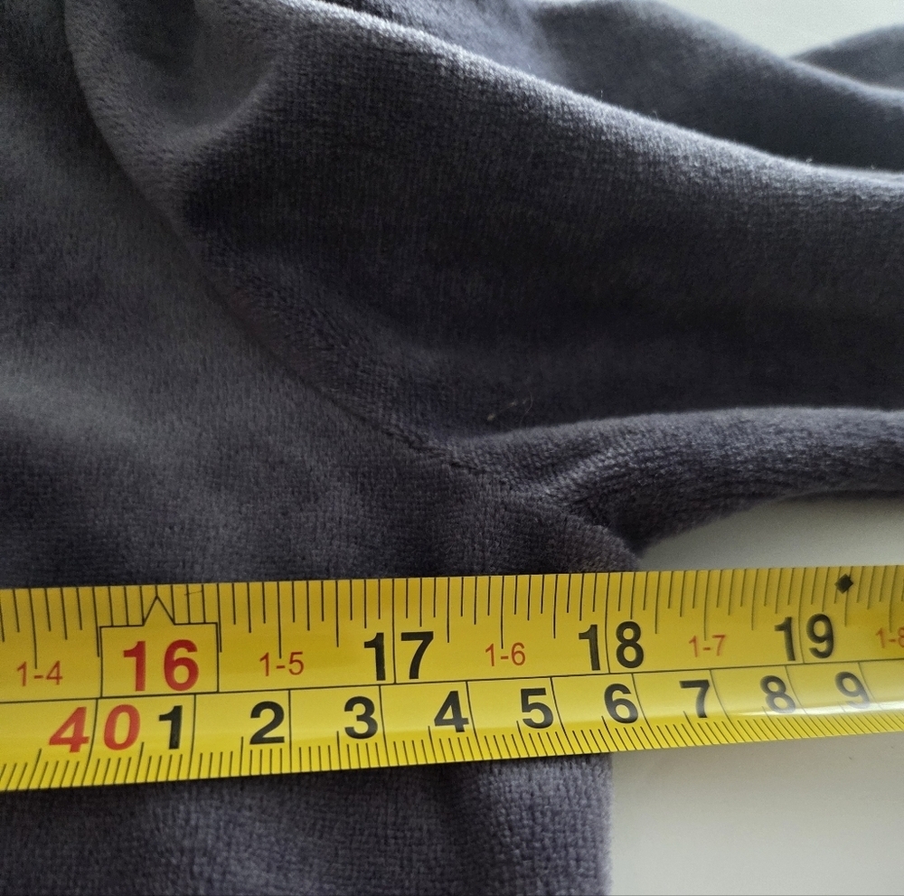 NWT Juicy Couture Blue /gray Hoodie Velourtrackpants Sz.S - Picture 7 of 13